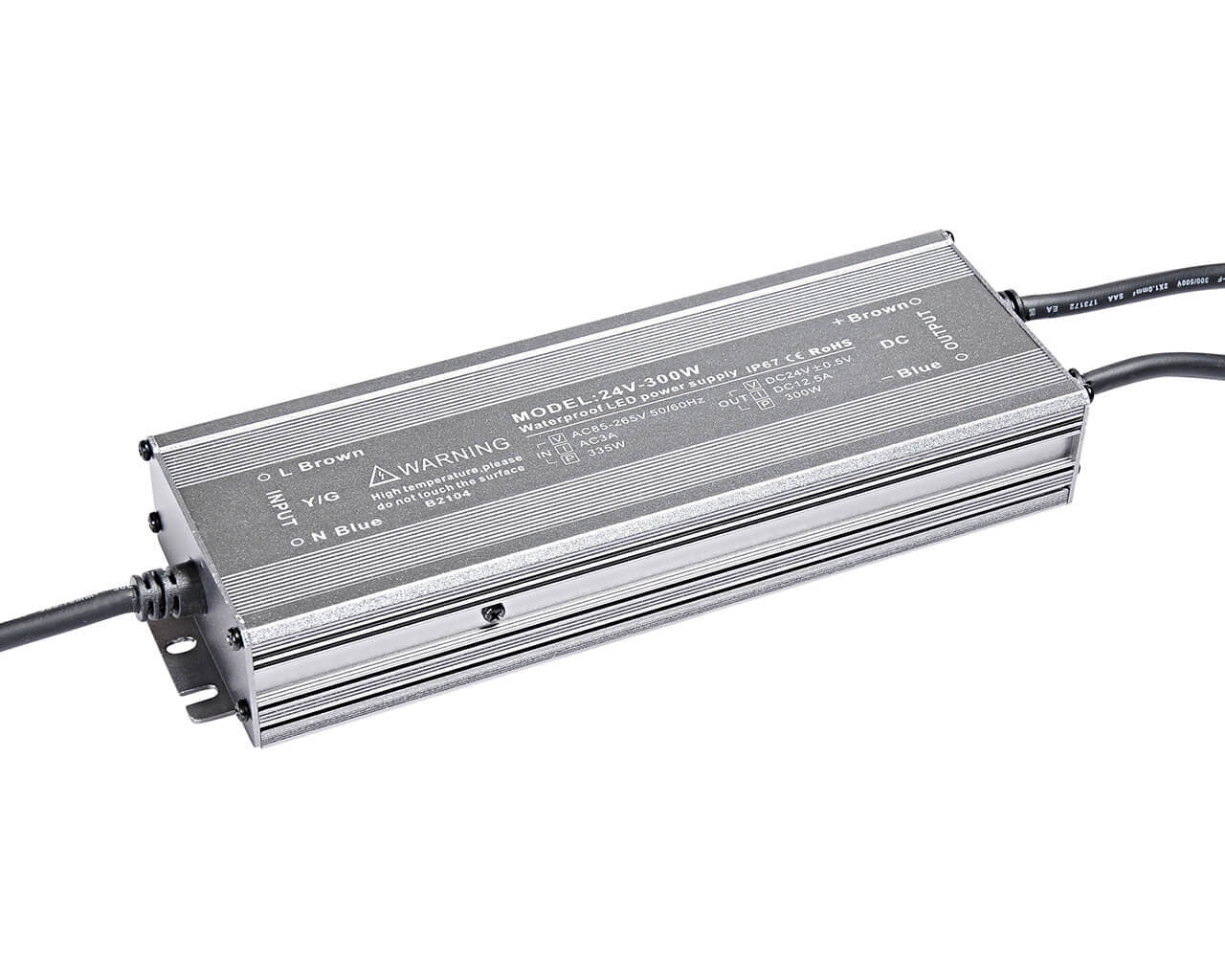 Блок питания LC-WP-300W-24V IP67 12.5 A 235x76x35