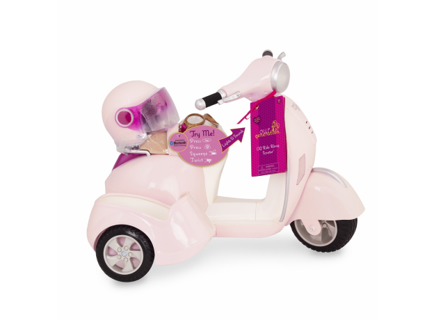 Скутер с коляской для куклы Our Generation OG DOLLS, 46 см, с настоящим FM-радио, 11705 джип для куклы our generation