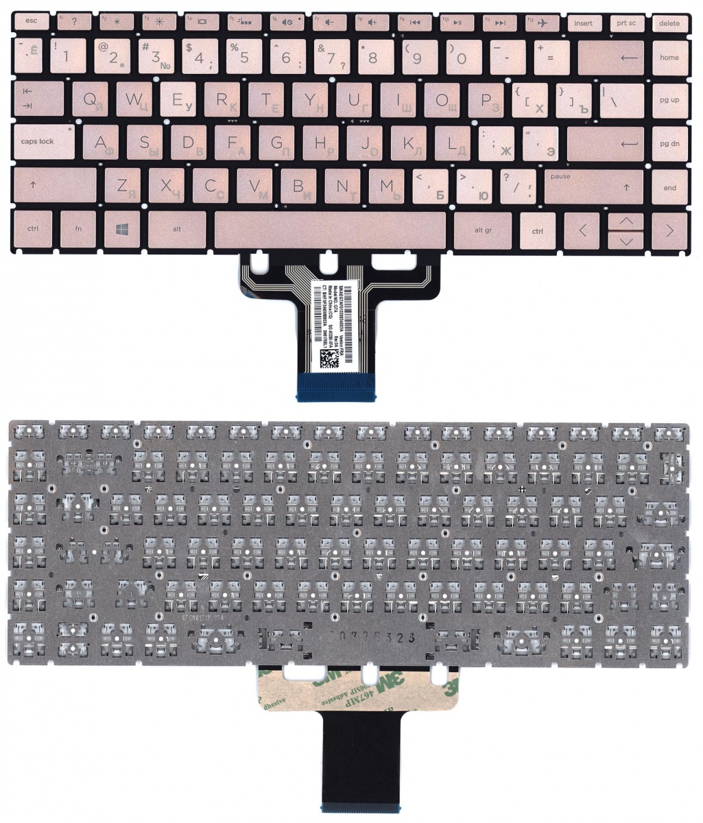 Клавиатура OEM для ноутбука HP Pavilion x360 14-cd0000, 14m-cd0000, 14t-cd0000