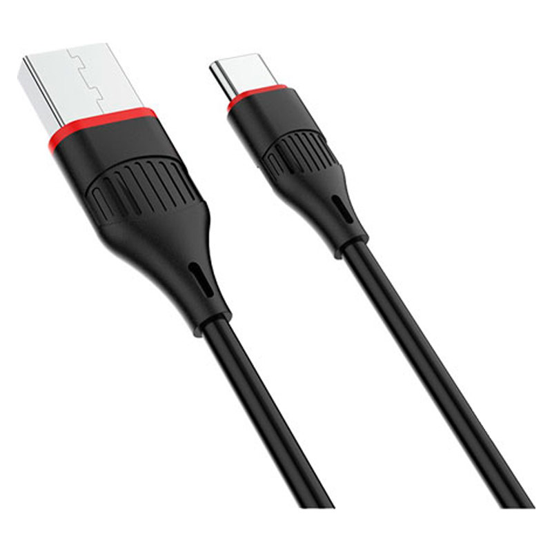Дата-кабель USB универсальный Type-C Borofone BX17 (черный)