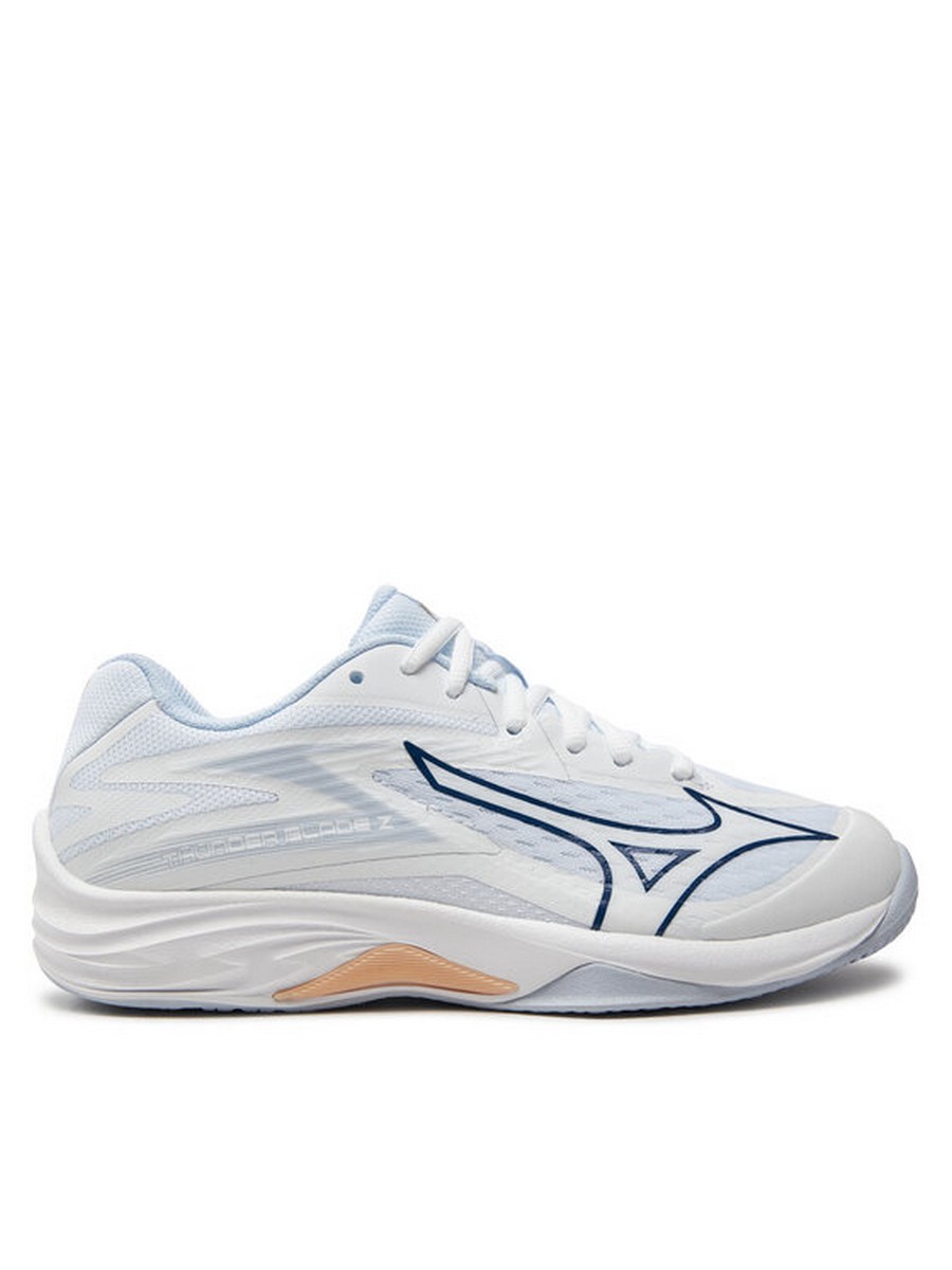 

Кроссовки женские Mizuno Thunder Blade Z V1GC2370 белые 40.5 EU, Белый, Thunder Blade Z V1GC2370