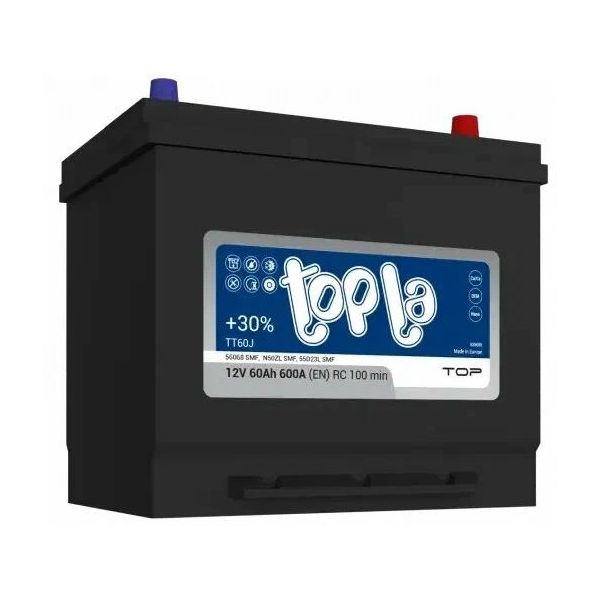 

Аккумулятор TOPLA TOP JIS 60 Ач 600А П/П 118960/1000334 Topla 1189601000334