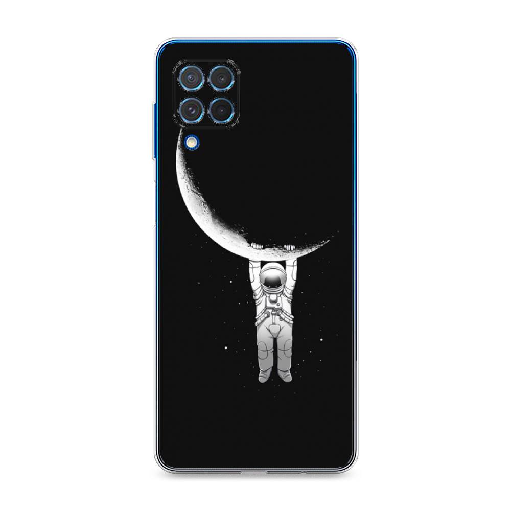 

Чехол Awog на Samsung Galaxy M62 / Самсунг M62 "Космонавт", Белый;черный, 2102950-4