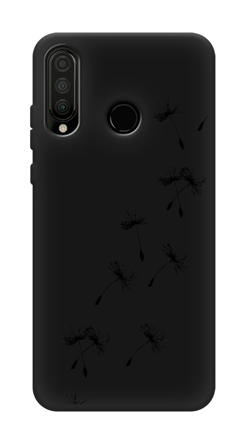 

Чехол Awog на Honor 20 Lite 2020 "Летящие одуванчики", Черный, 611252-1