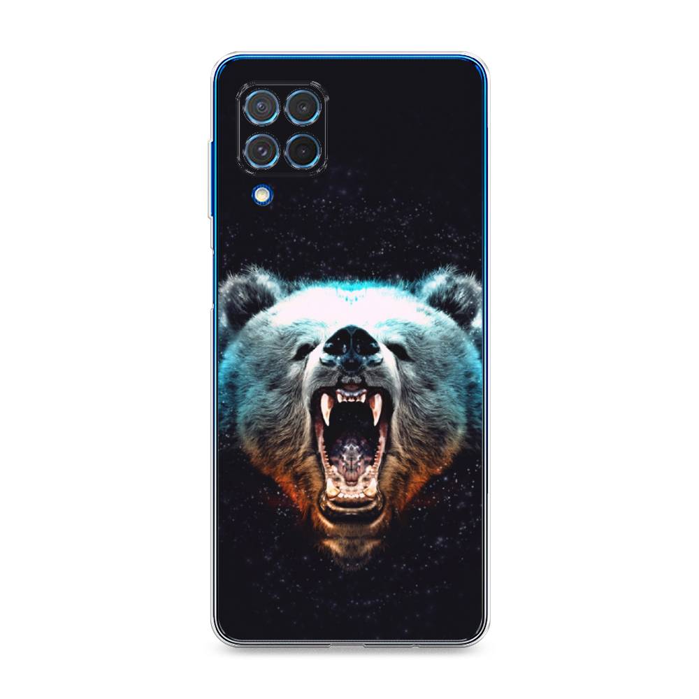 

Чехол Awog на Samsung Galaxy M62 / Самсунг M62 "Медведь", Коричневый;голубой;черный, 2102950-2