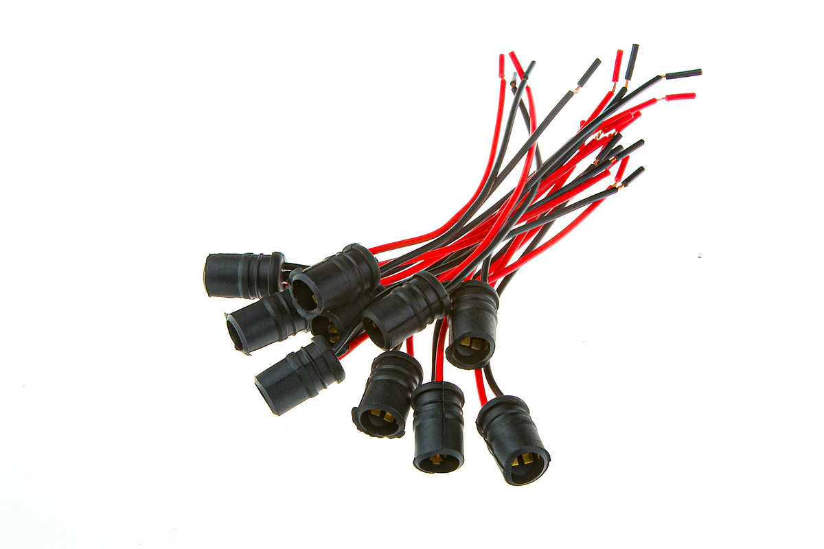 

Патрон T10 X резиновый с проводом (10 шт.), X500142