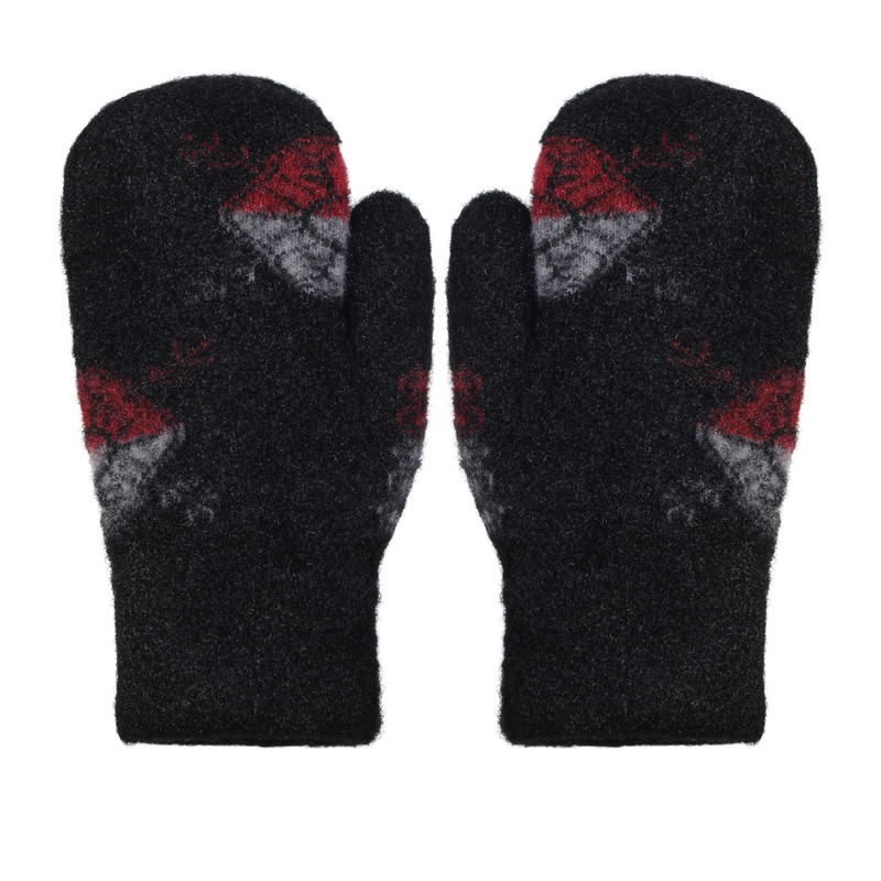 

Варежки детские Little Mania ZHD011- цв. черный р. 14, ZHD011-