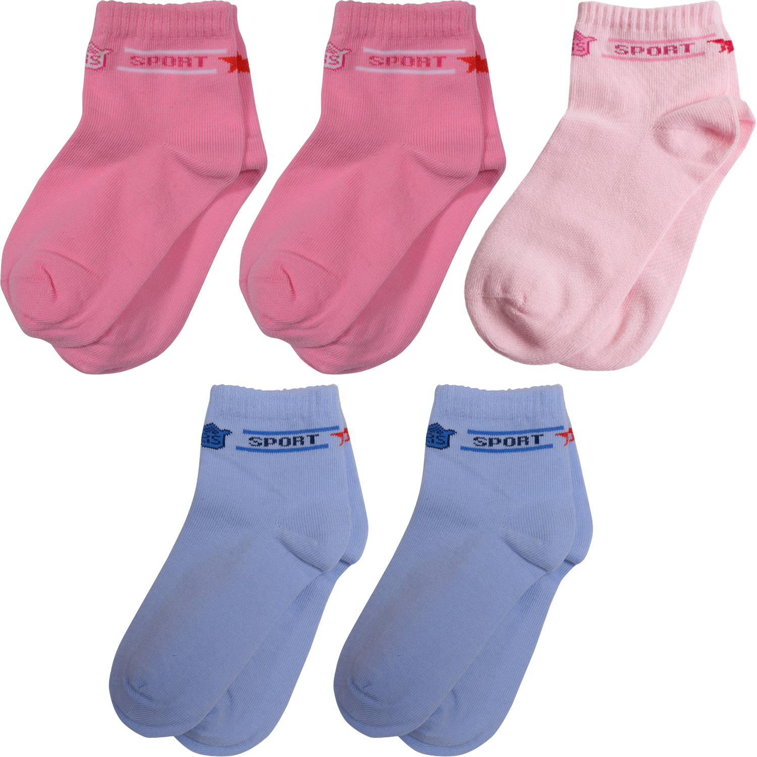 

Носки для девочек Rusocks 5-ДС-21 цв. розовый; голубой р. 26-28, 5-ДС-21