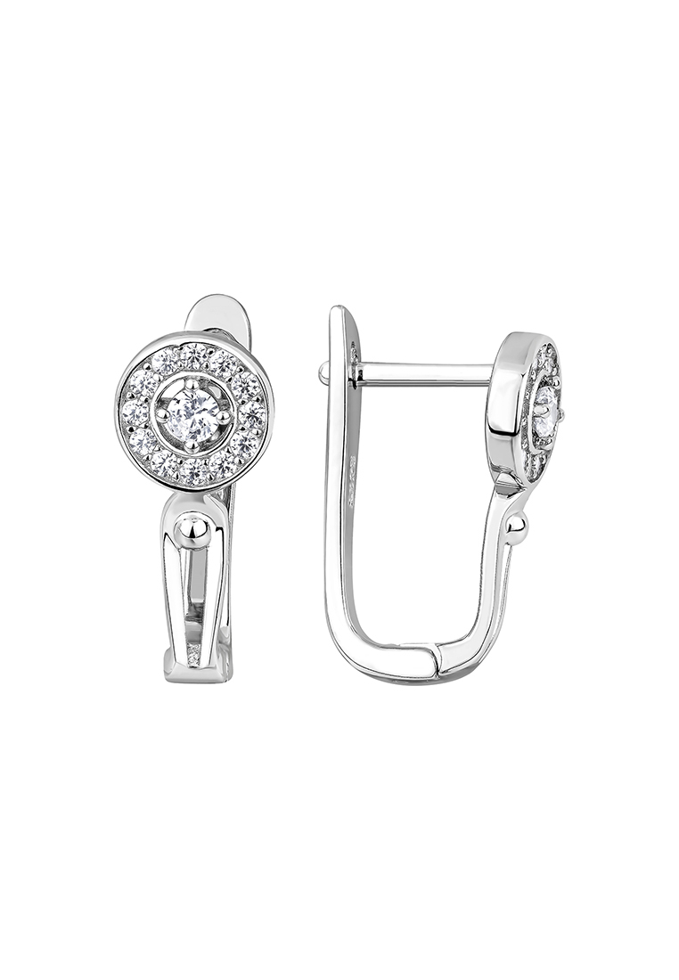 

Серьги из серебра Kari Jewelry СЛ-5533, фианит, СЛ-5533