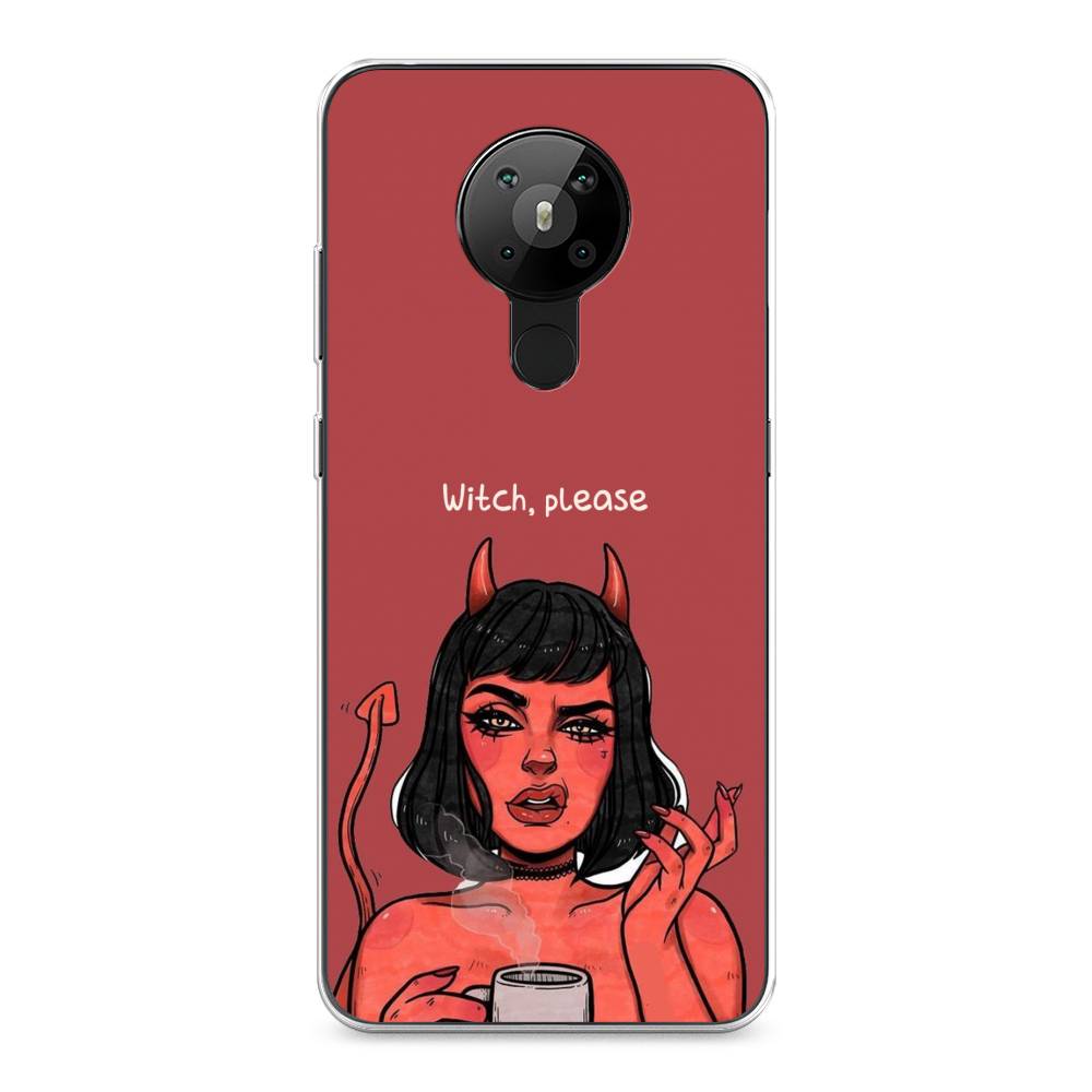 

Чехол Awog на Nokia 5.3 / Нокиа 5.3 "Evil Girl", Красный;черный, 123450-6