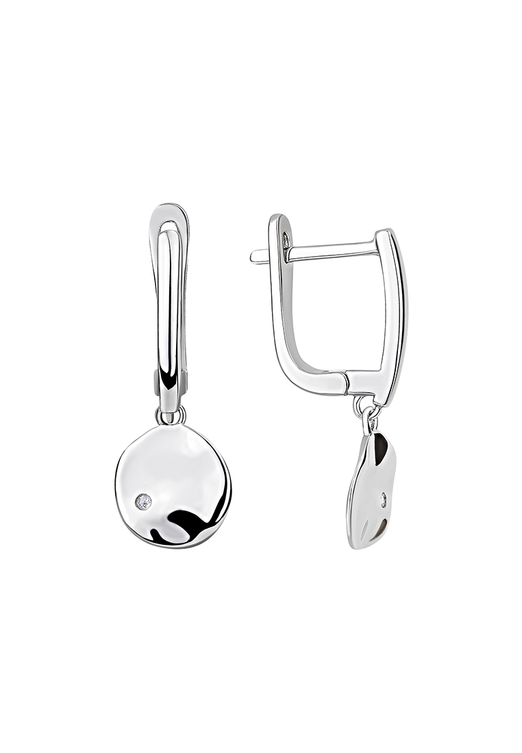 

Серьги из серебра Kari Jewelry СЛ-022-Б, бриллиант, СЛ-022-Б