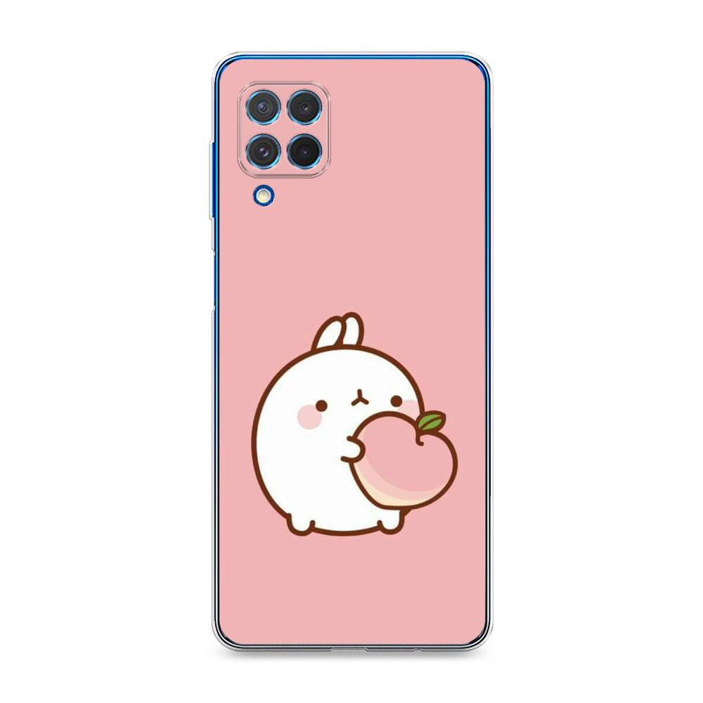 

Чехол Awog на Samsung Galaxy M62 / Самсунг M62 "Кролик с персиком", Розовый;бежевый, 2102950-1