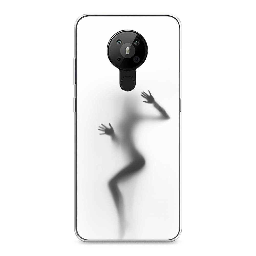 фото Чехол awog "девушка в душе" для nokia 5.3