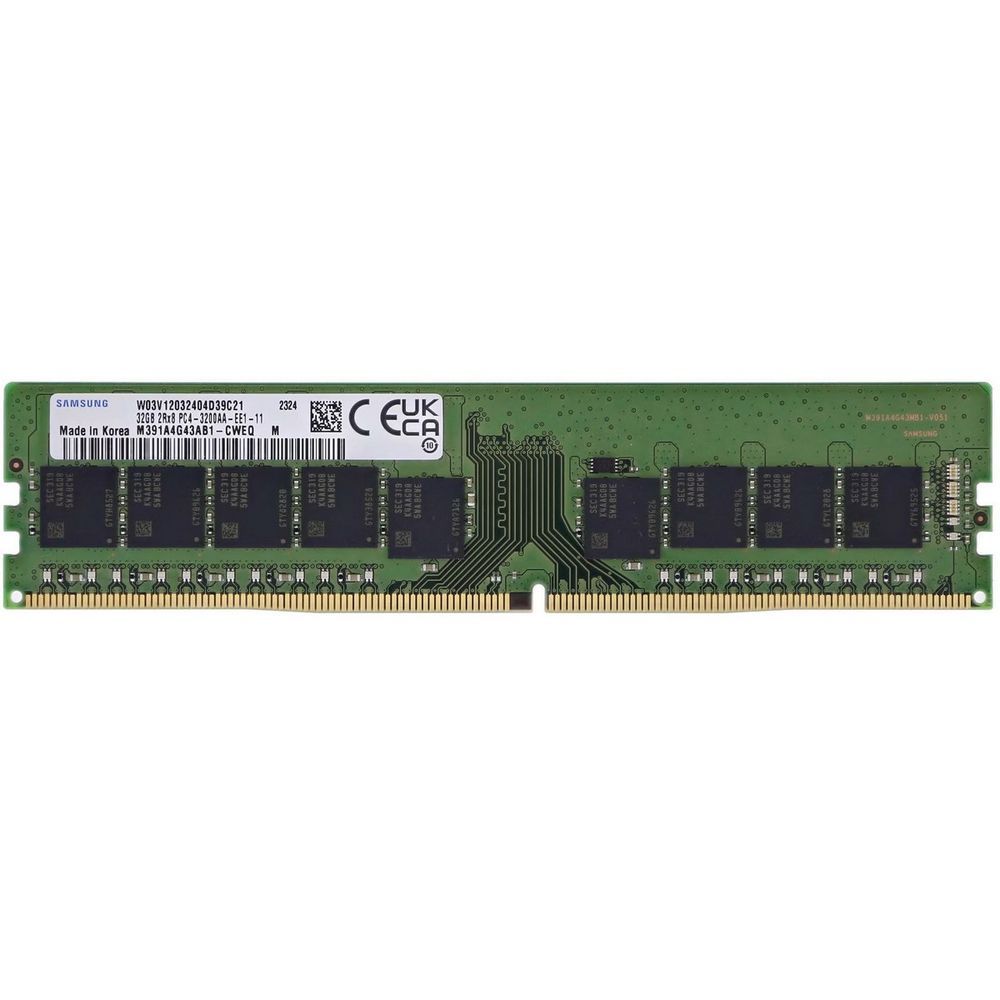 

Оперативная память Samsung (M391A4G43AB1-CWE), DDR4 1x32Gb, 3200MHz