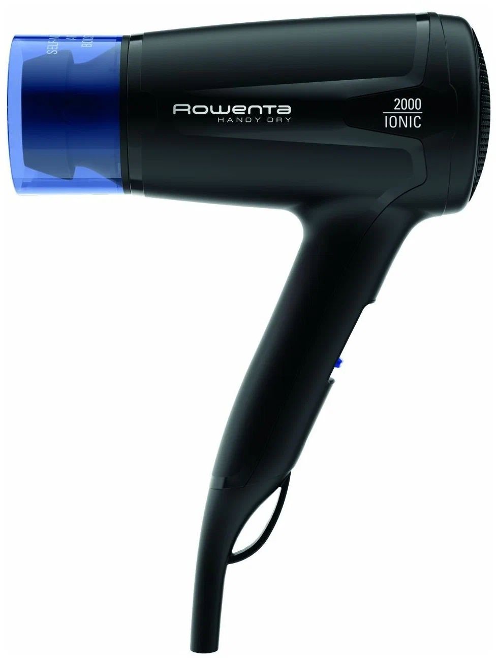 Фен Rowenta CV1635F0 1600 Вт черный, синий фен rowenta cv1810f0 1600 вт