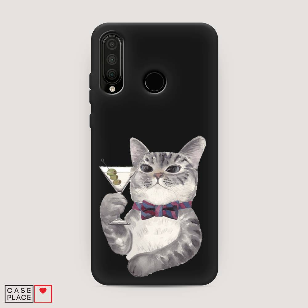 

Чехол Awog "Кот джентльмен" для Honor 20 Lite 2020