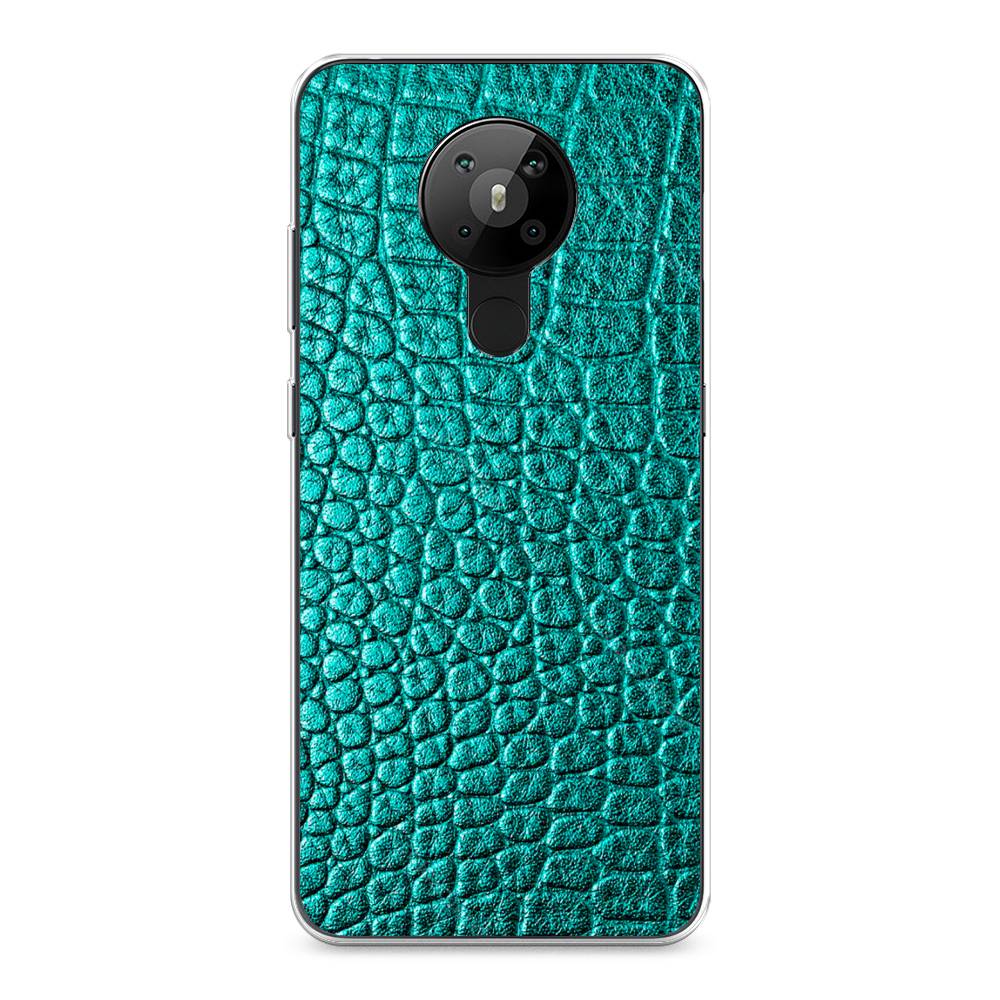 

Чехол Awog на Nokia 5.3 / Нокиа 5.3 "Бирюзовая змея", 123450-3