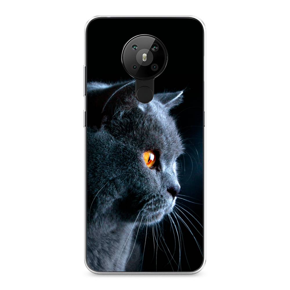 

Чехол Awog на Nokia 5.3 / Нокиа 5.3 "Благородный кот британец", Черный;серый;оранжевый, 123450-2