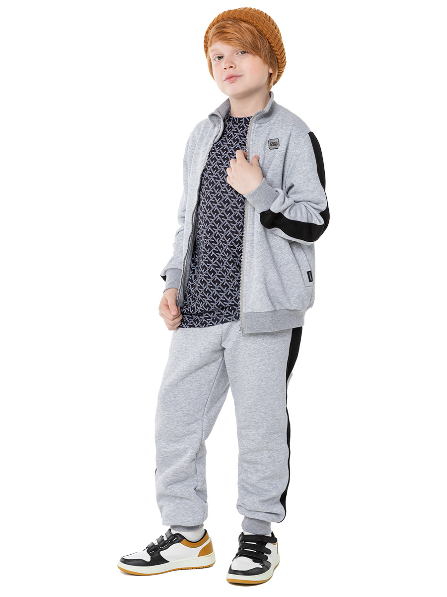 

Костюм спортивный детский NIKASTYLE 7т14524, серый, 146, 7т14524