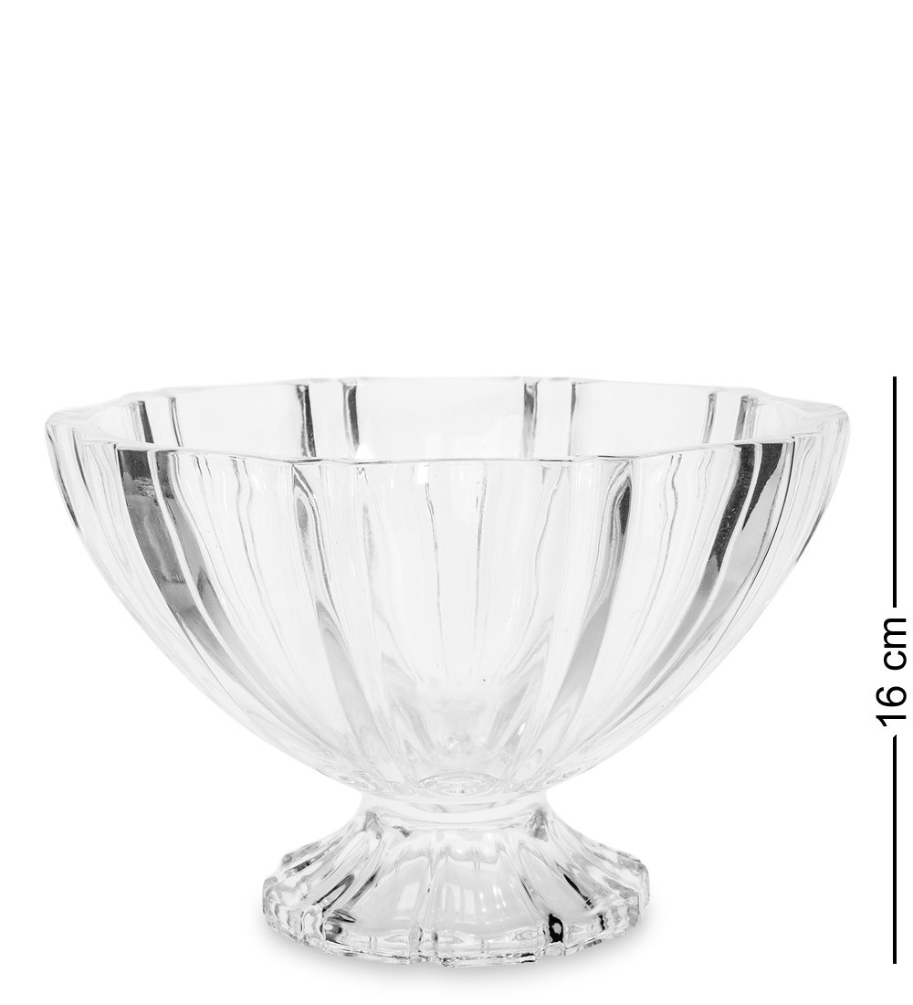 фото Стеклянная ваза граненая чаша подарки от михалыча