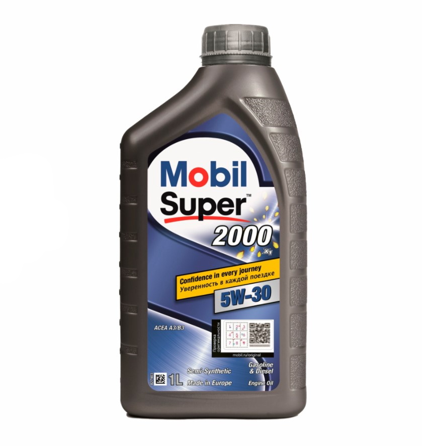 Моторное масло Mobil Super 2000 X1 5W30 1л