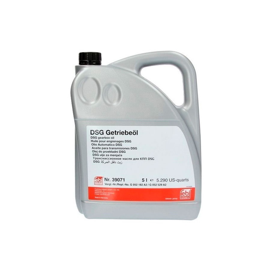 фото Масло atf 5л. [automatic transmission fluid] (жёлтое) акпп-dsg /made in germany/ febi