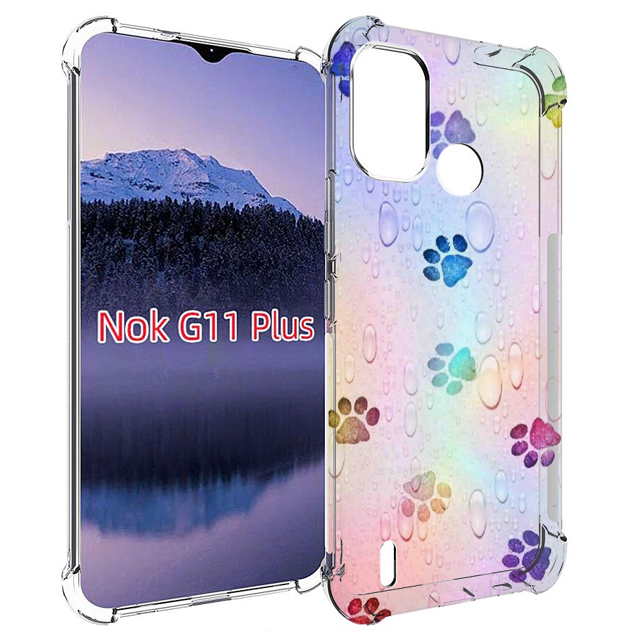 

Чехол MyPads лапки для Nokia G11 Plus, Прозрачный, Tocco