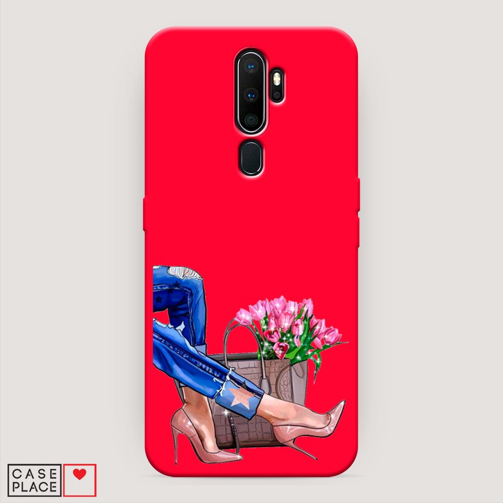 

Чехол Awog на Oppo A5/A9 2020 "Каблучки", Разноцветный, 251953-1