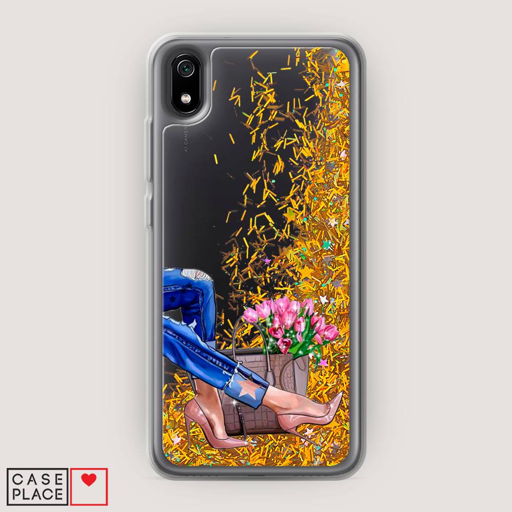 

Чехол Awog на Xiaomi Redmi 7A "Каблучки", Разноцветный, 35490-1