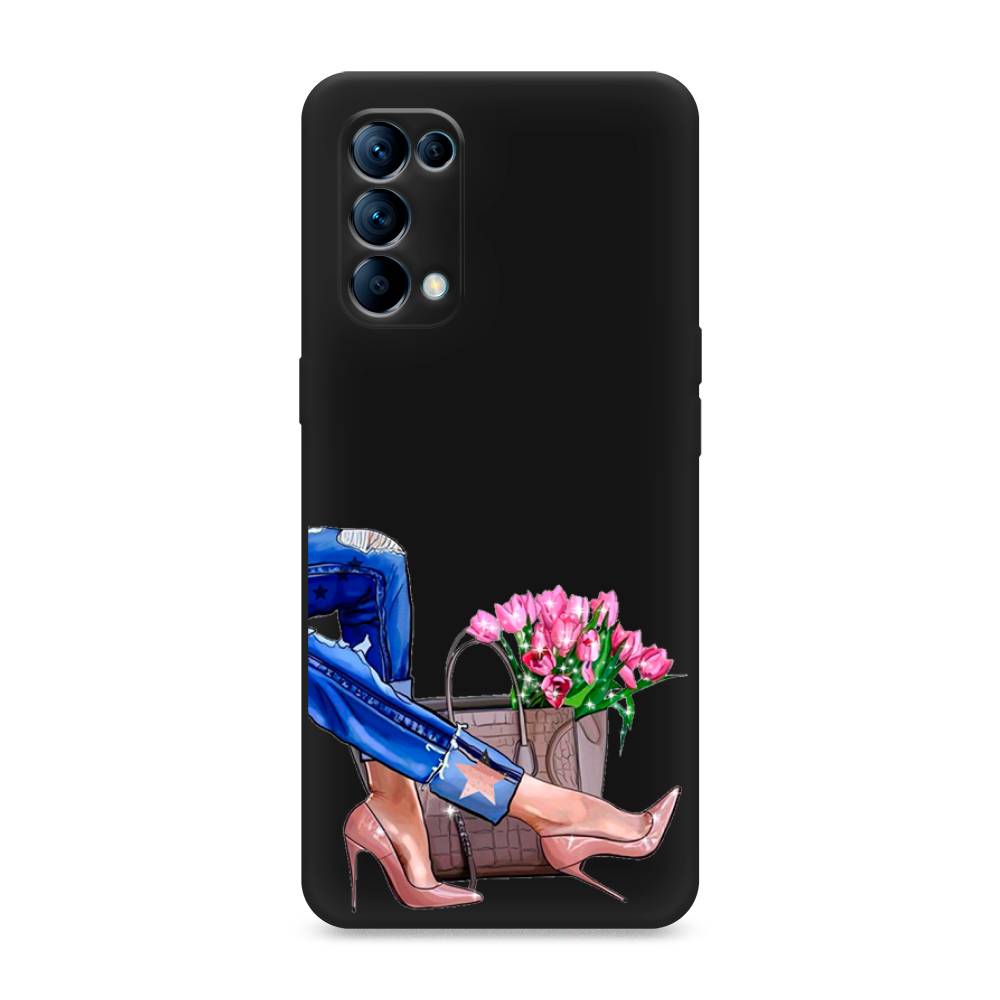 

Чехол Awog на Oppo Reno 5 "Каблучки", Разноцветный, 255252-1