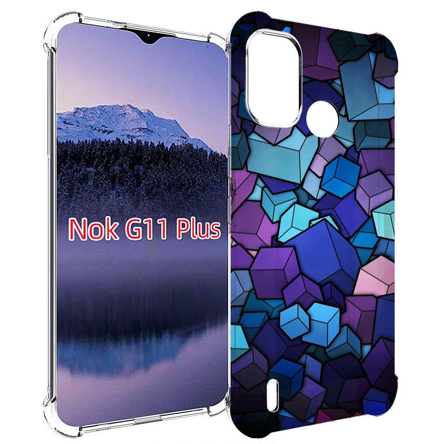 

Чехол MyPads лепестки для Nokia G11 Plus, Прозрачный, Tocco