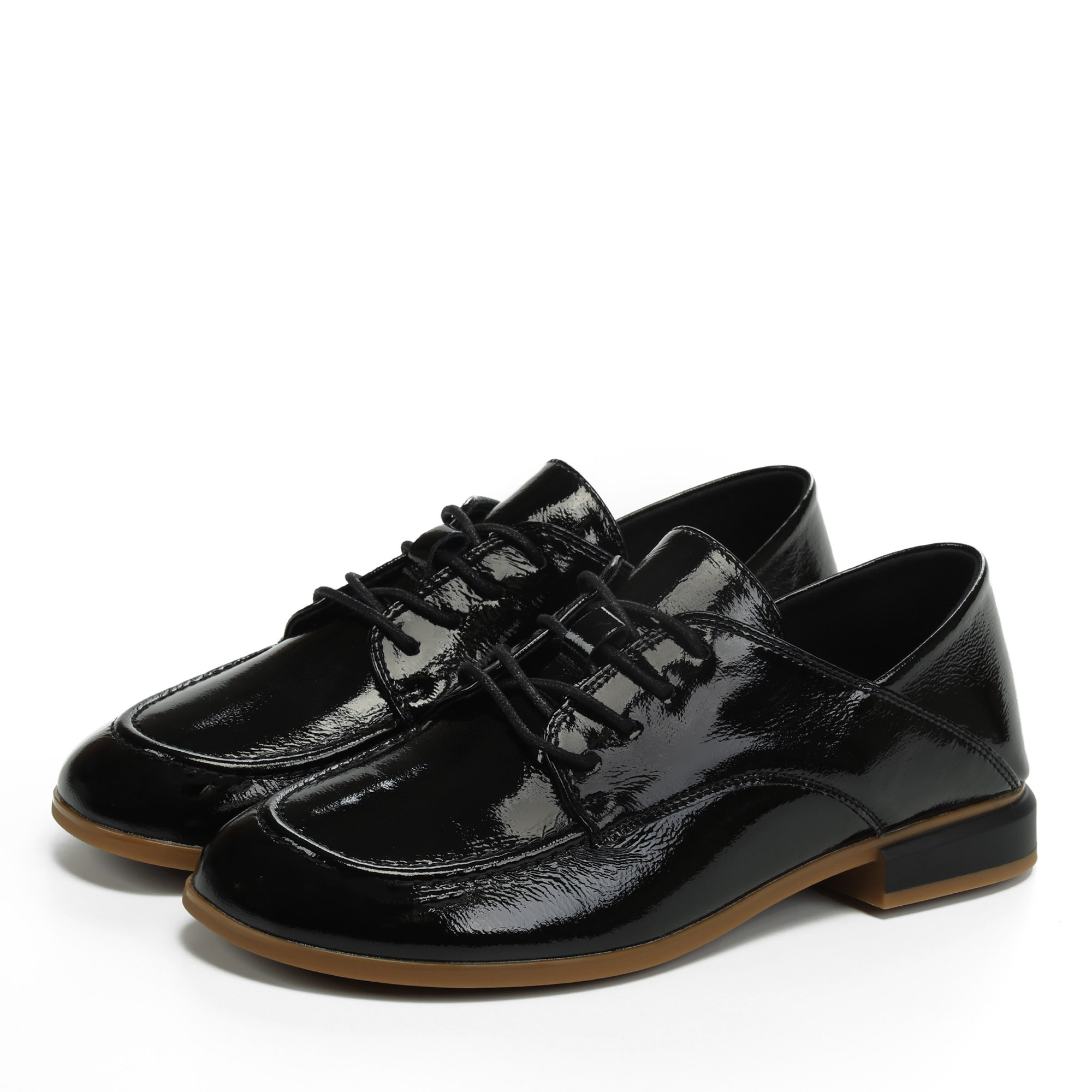 

Полуботинки женские Respect AP038-010 черные 39 RU, Черный, AP038-010