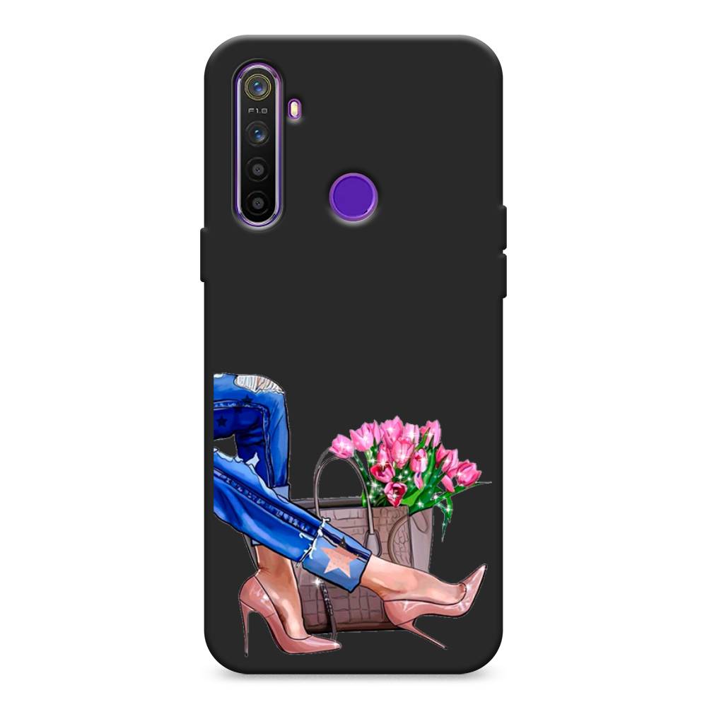 

Чехол Awog на Realme 5 "Каблучки", Разноцветный, 251552-1