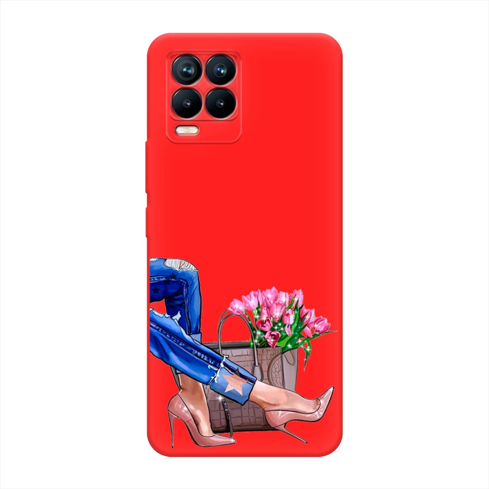 

Чехол Awog на Realme 8/8 Pro "Каблучки", Разноцветный, 255453-1