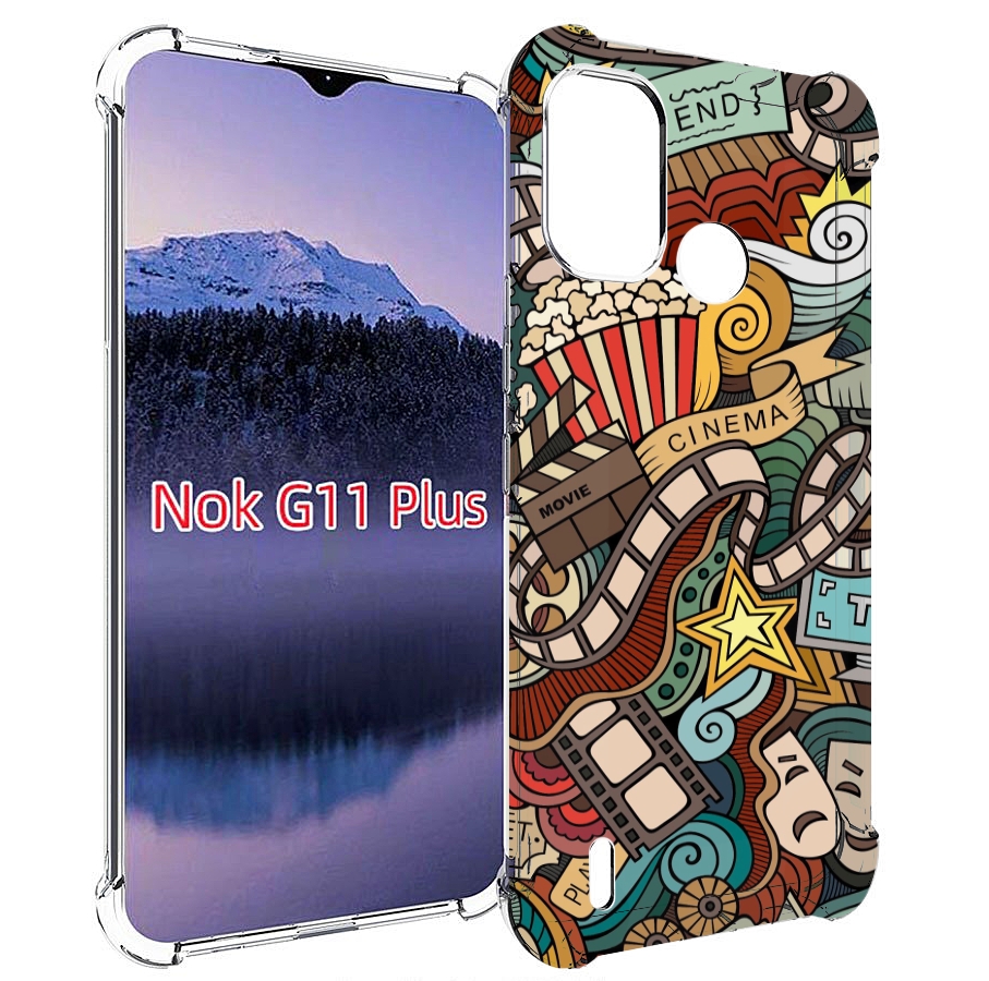 

Чехол MyPads любимое кино для Nokia G11 Plus, Прозрачный, Tocco