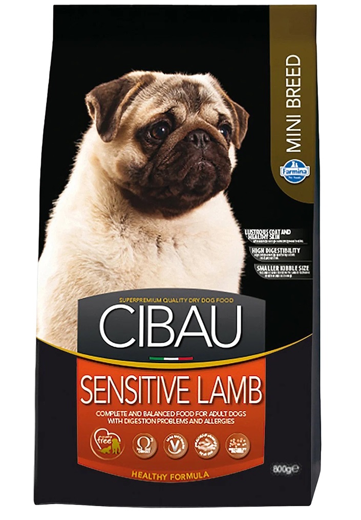 

Сухой корм для собак Farmina Cibau Sensitive Lamb Mini при аллергии, 0,8 кг, 2 шт