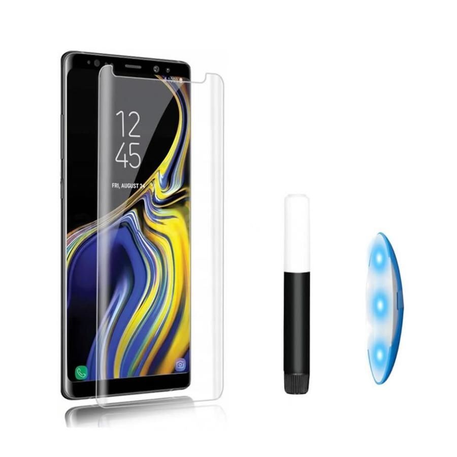 

Защитное стекло для Apple iPhone 12 Pro Max (UV комплект - клей, лампа) (в упаковке)