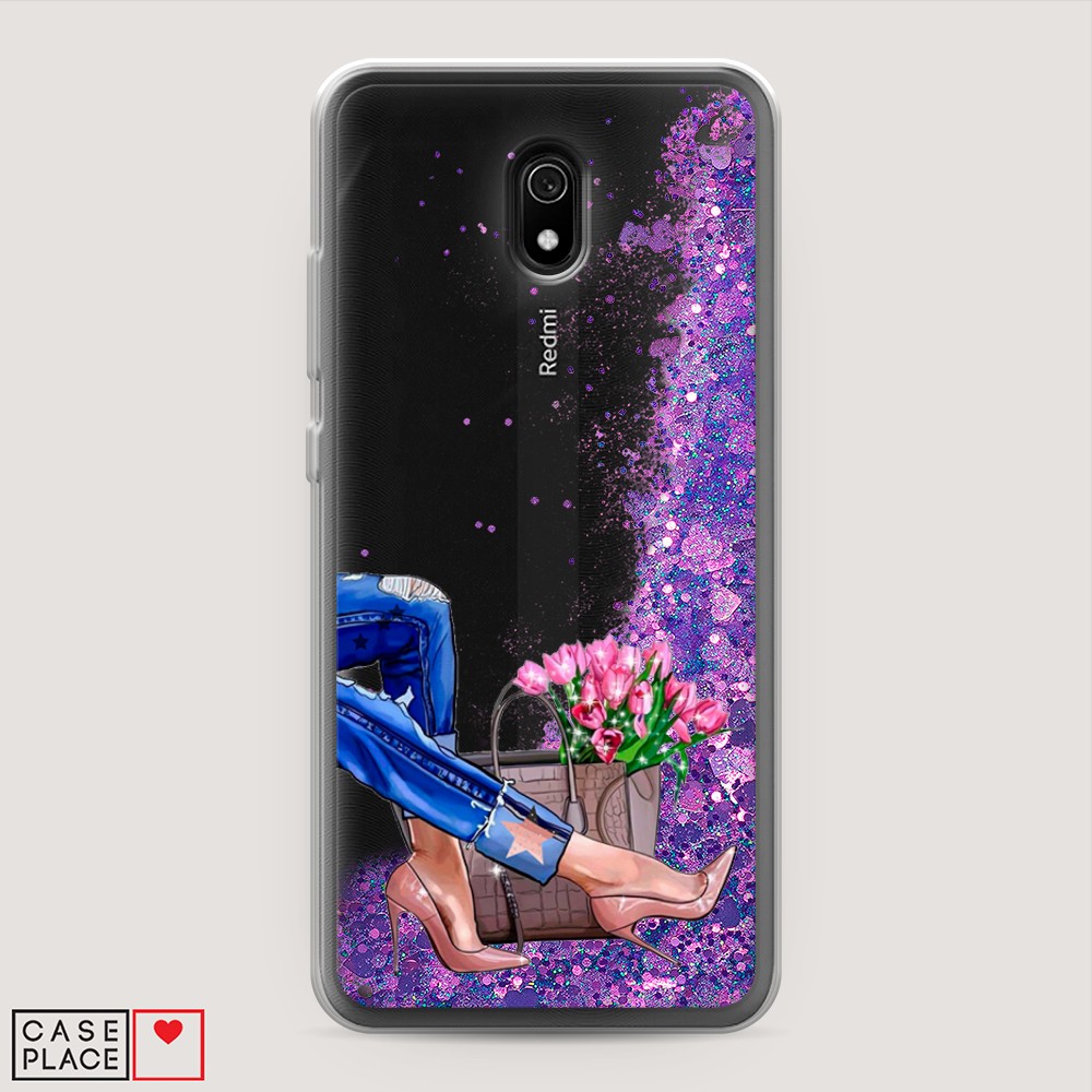 

Чехол Awog на Xiaomi Redmi 8A "Каблучки", Разноцветный, 37292-1
