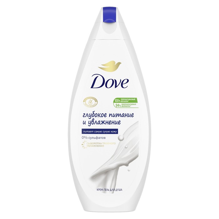 

Крем-гель для душа Dove Глубокое питание и увлажнени 250 мл