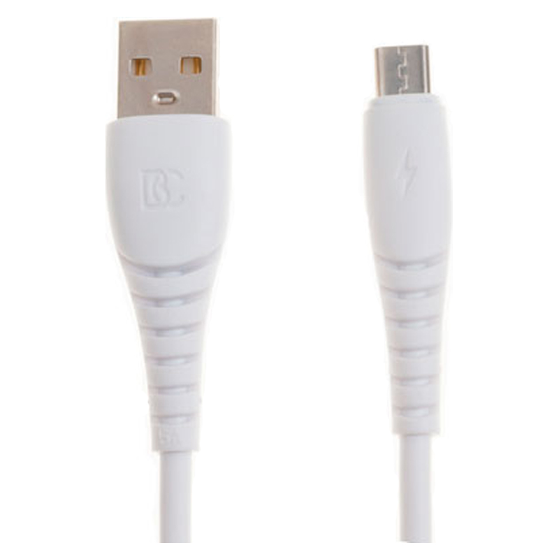 

Дата-кабель USB - micro USB 1 м, белый