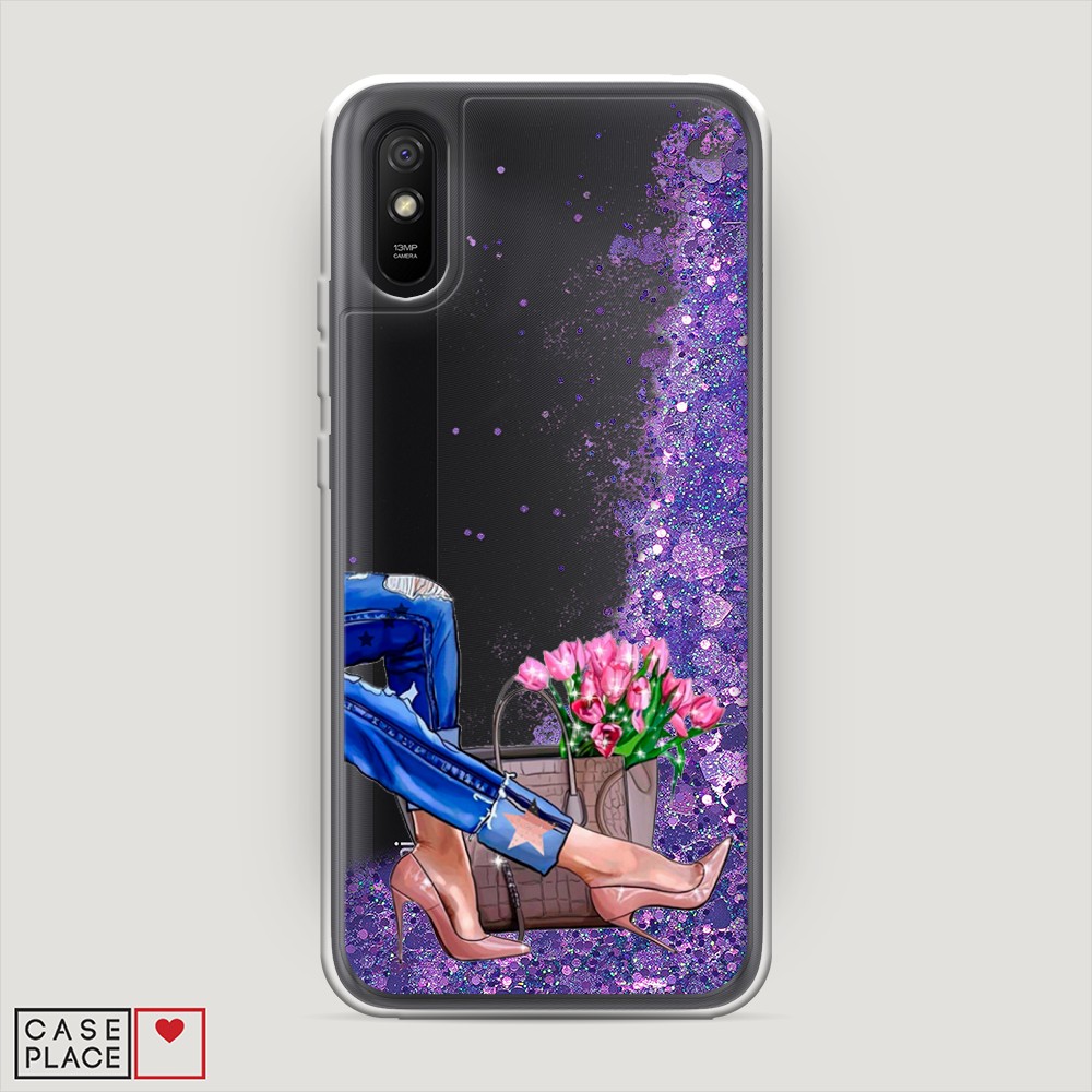 

Чехол Awog на Xiaomi Redmi 9A "Каблучки", Разноцветный, 38992-1