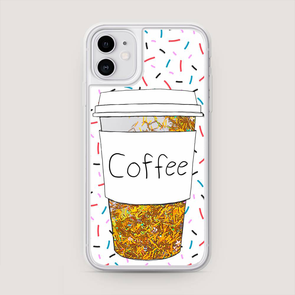 

Чехол Awog для Apple iPhone 11 "Coffee прозрачный стакан", 12190-1