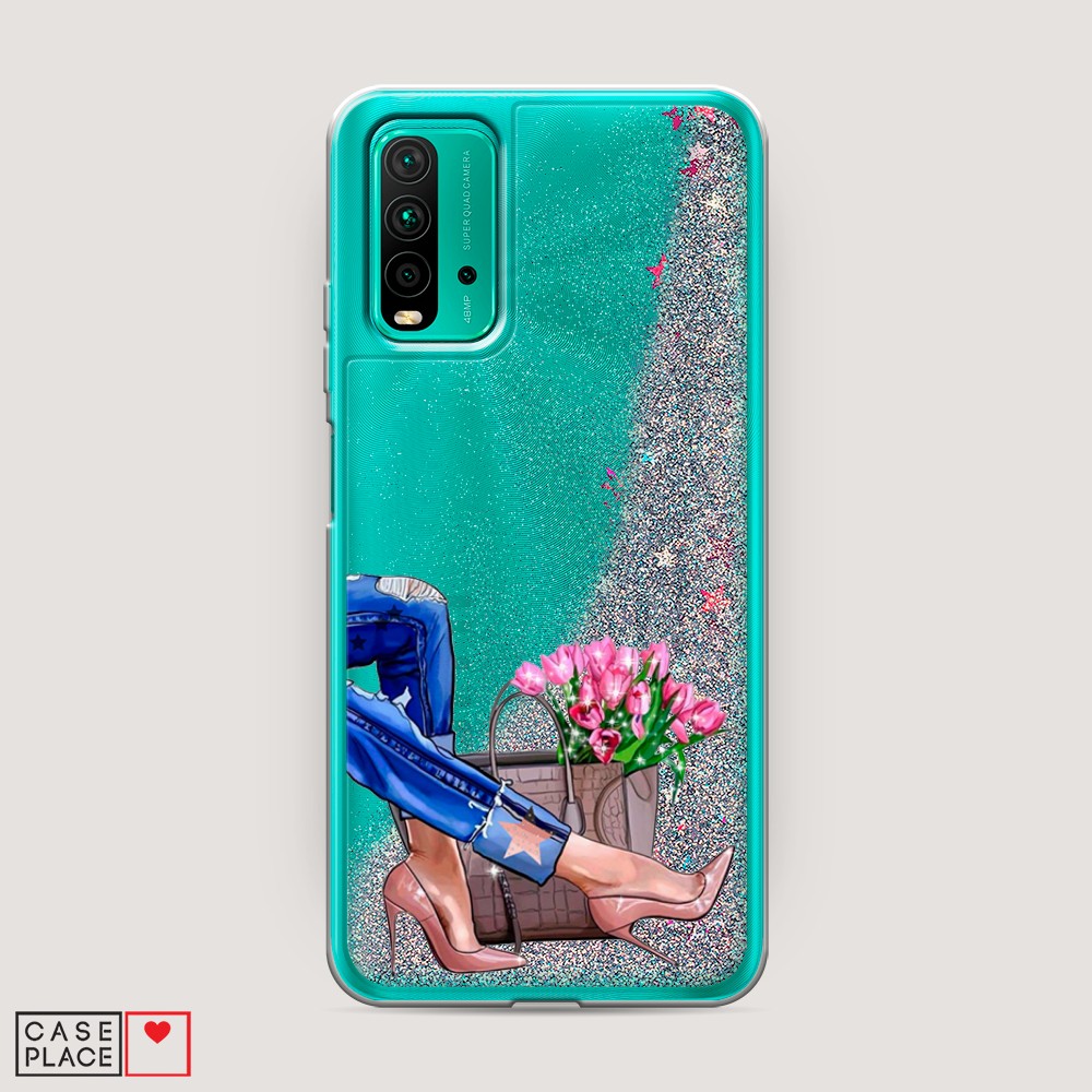 

Чехол Awog на Xiaomi Redmi 9T "Каблучки", Разноцветный, 39891-1
