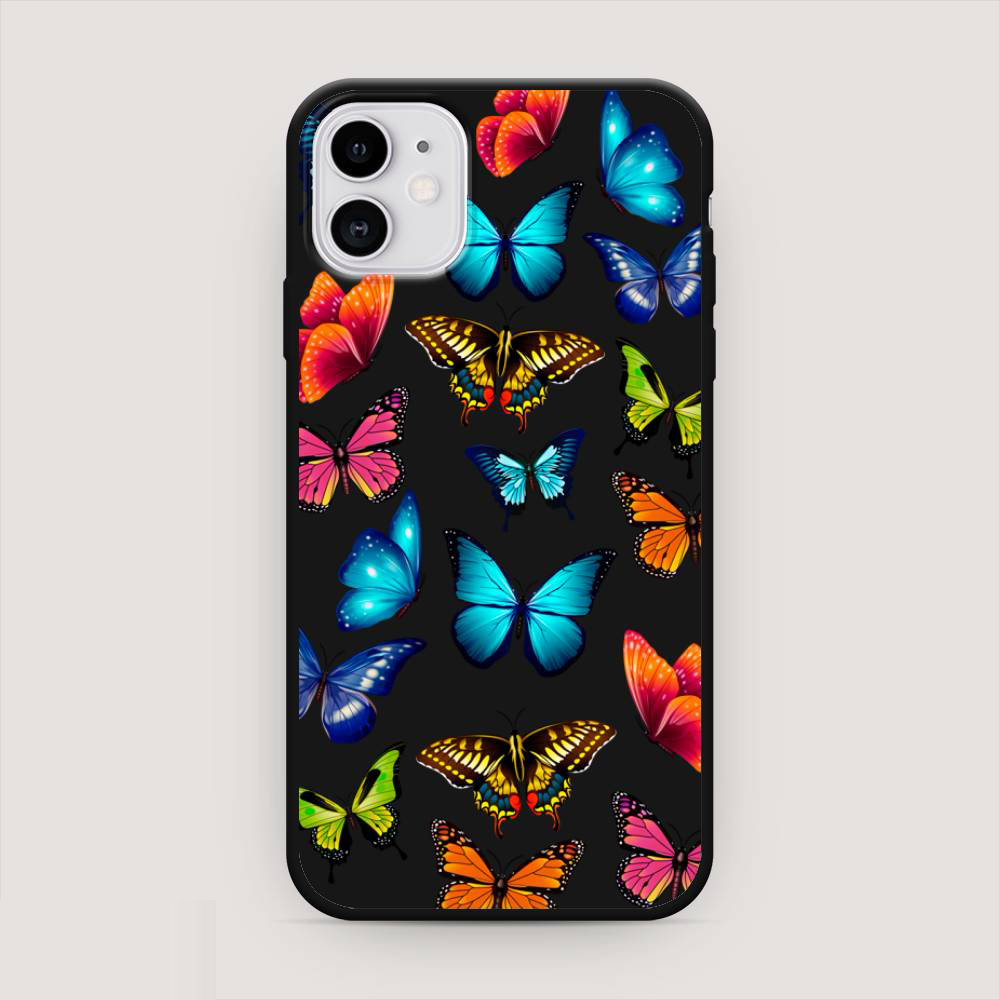 фото Чехол awog для apple iphone 11 "разные бабочки"