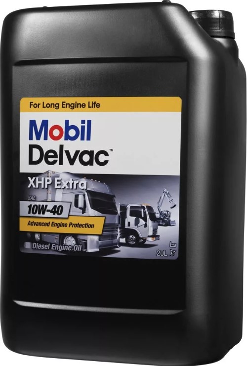 Моторное масло Mobil Delvac XHP Extra 10W-40 (152712) 20л