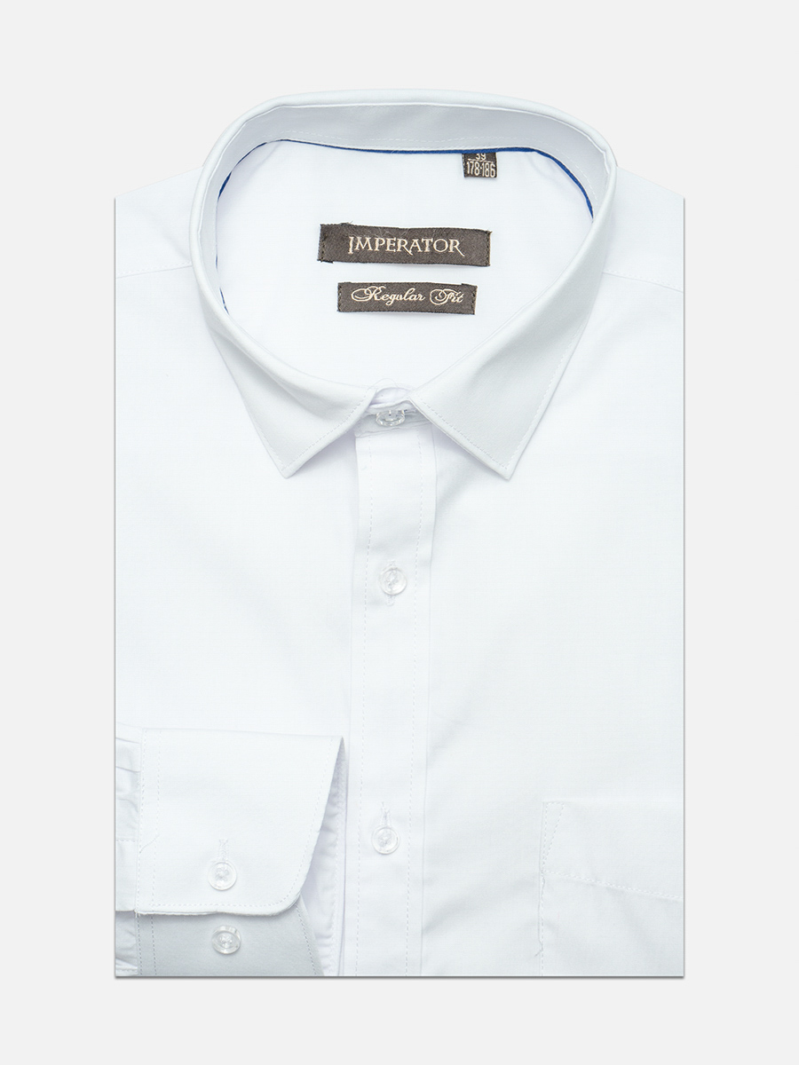 

Рубашка мужская Imperator PT2000-I белая 44/178-186, Белый, PT2000-I