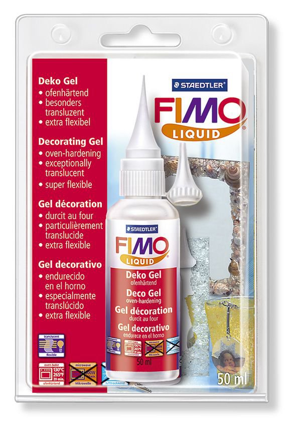 FIMO Liquid, жидкий, запекаемый, прозрачный, 200 мл