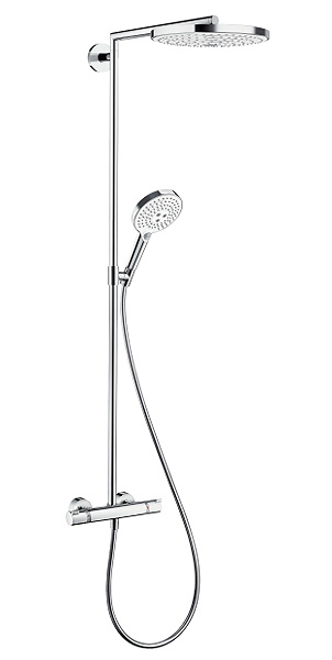 

27129400 Raindance Select S 240 2jet Showerpipe, ’, белый/хром