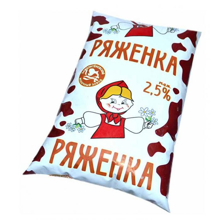 

Ряженка ЗМЗ 2,5% 900 мл