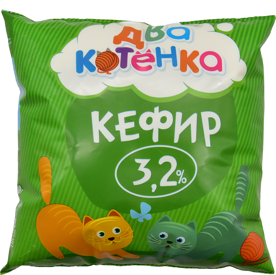 

Кефир Молочный фермер Два котенка 3,2% 500 мл